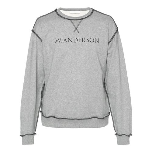 Pre-owned Jw Anderson Sweatshirt In Grey