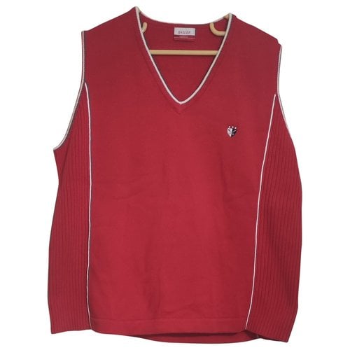 Pre-owned Basler Vest In Red