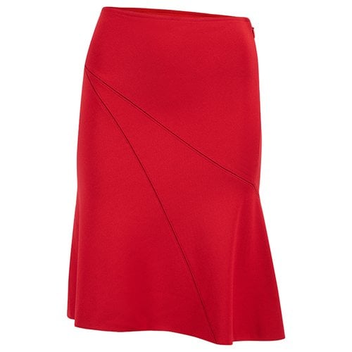 Pre-owned Alaïa Skirt In Red