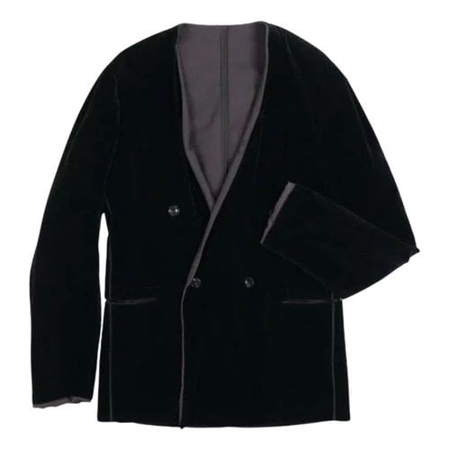 Pre-owned Bottega Veneta Jacket In Black