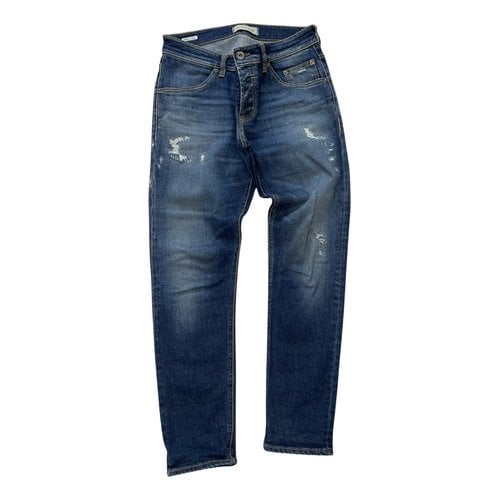 Pre-owned Siviglia Straight Jeans In Blue