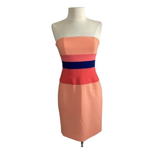 Pre-owned Bcbg Max Azria Mini Dress In Multicolour