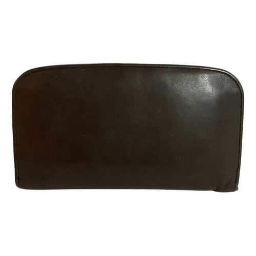 Pre-owned Coach Leather Wallet In Brown