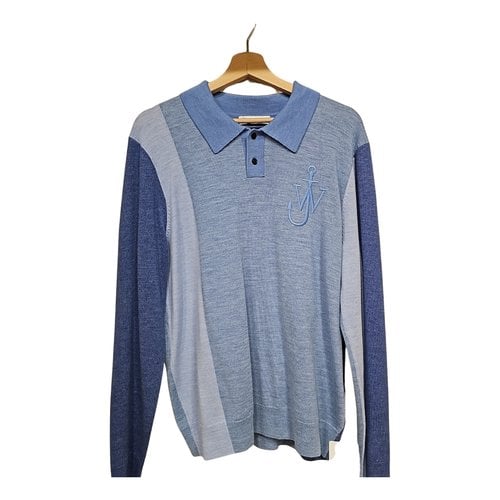Pre-owned Jw Anderson Polo Shirt In Blue
