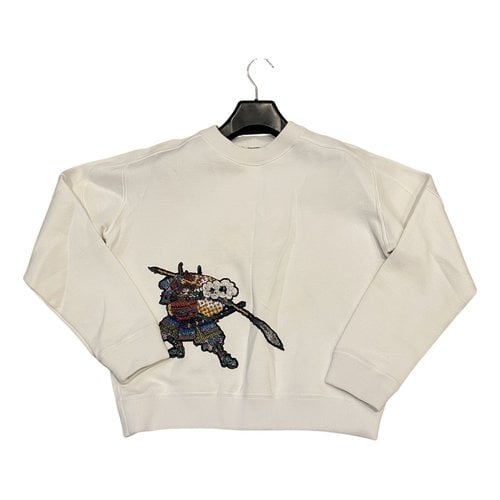 Pre-owned Louis Vuitton Sweatshirt In White