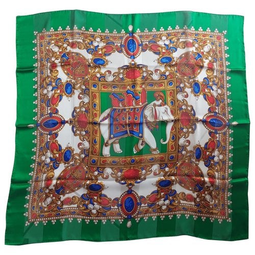 Pre-owned Chopard Silk Handkerchief In Green