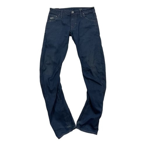Pre-owned G-star Raw Jeans In Navy