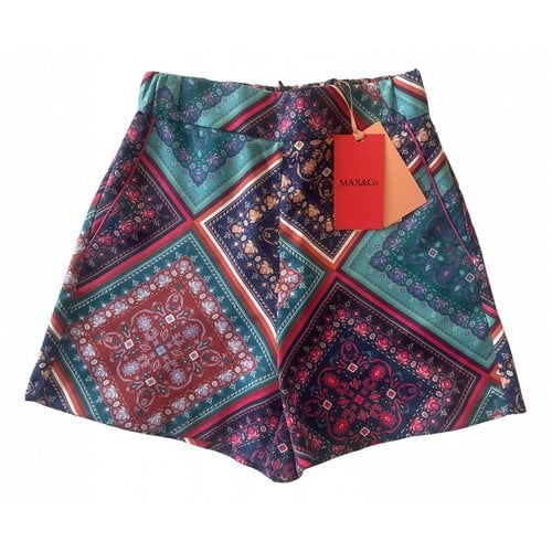 Pre-owned Max & Co Shorts In Multicolour
