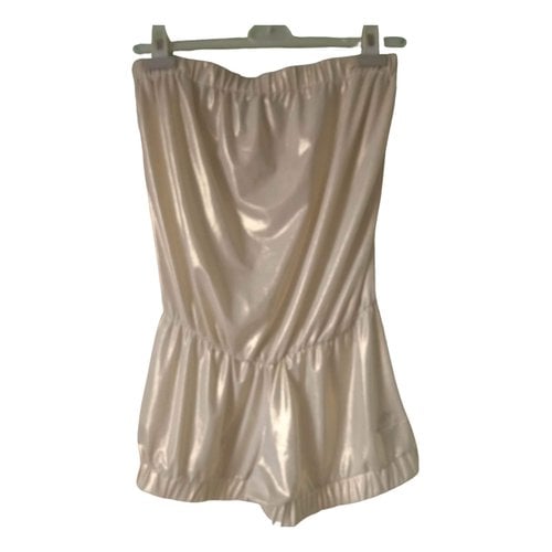 Pre-owned Fornarina Jumpsuit In Gold