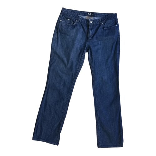 Pre-owned D&g Slim Jeans In Blue