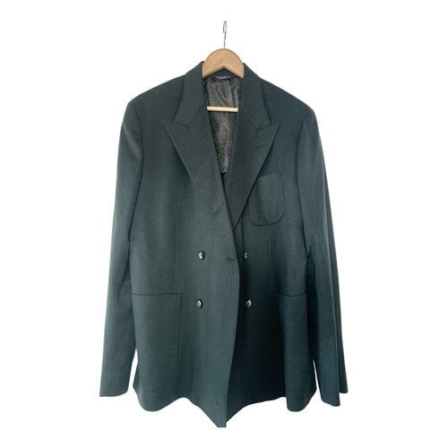 Pre-owned Dolce & Gabbana Cashmere Jacket In Green
