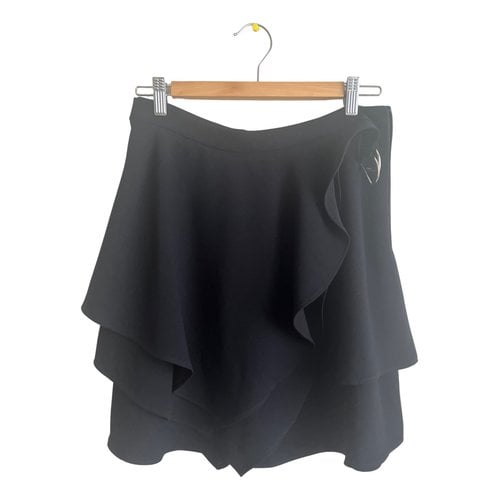 Pre-owned Iro Mini Skirt In Black