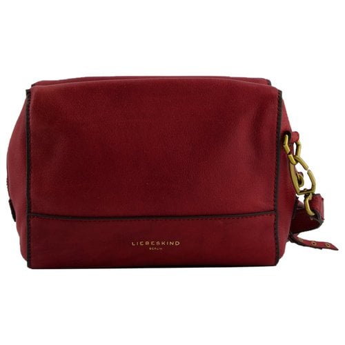 Pre-owned Liebeskind Leather Crossbody Bag In Red