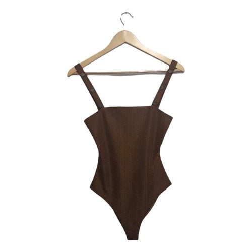 Pre-owned The East Order Camisole In Brown