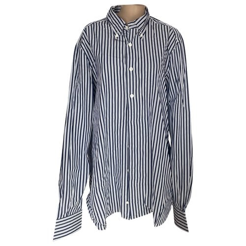 Pre-owned Isaia Napoli Shirt In White