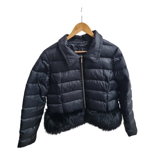 Pre-owned Armani Exchange Puffer In Black