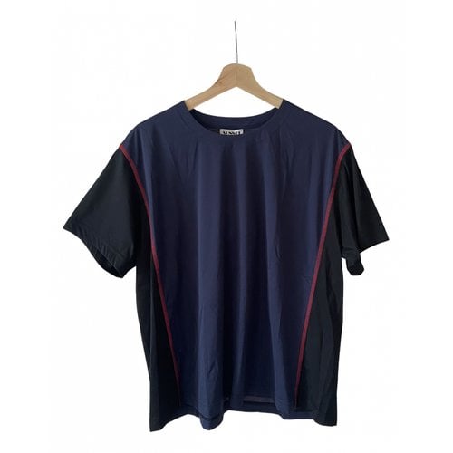 Pre-owned Sunnei T-shirt In Navy