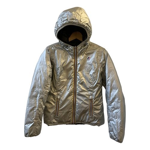 Pre-owned K-way Jacket In Silver