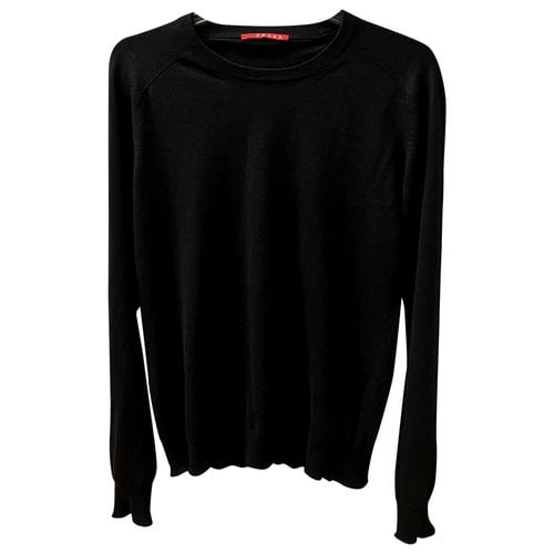 Pre-owned Prada Cashmere Knitwear & Sweatshirt In Black