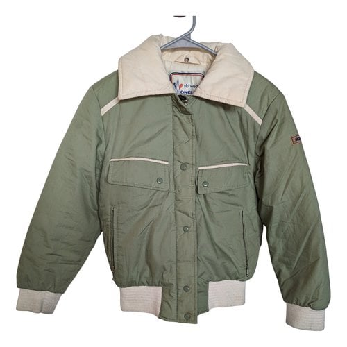 Pre-owned Moncler Classic Coat In Green
