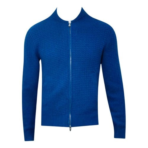 Pre-owned Mr P Wool Knitwear & Sweatshirt In Blue