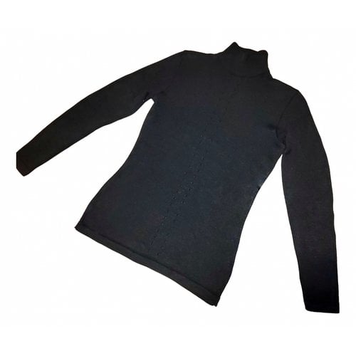 Pre-owned Claude Montana Wool Sweatshirt In Black
