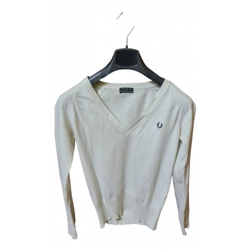 Pre-owned Fred Perry Jumper In White