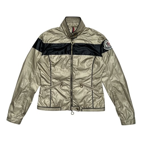 Pre-owned Moncler Jacket In Gold