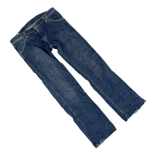 Pre-owned Lacoste Straight Jeans In Blue