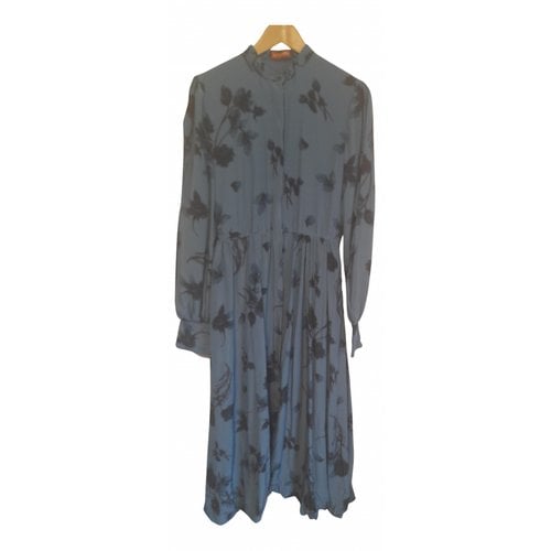 Pre-owned Altuzarra Silk Dress In Blue