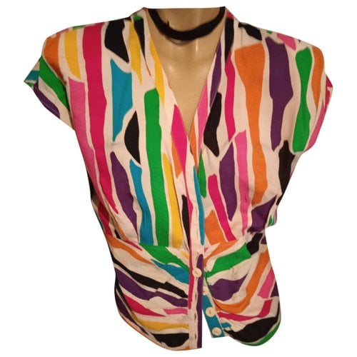 Pre-owned Emanuel Ungaro Short Vest In Multicolour
