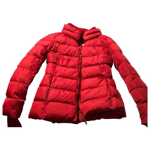 Pre-owned Herno Puffer In Red