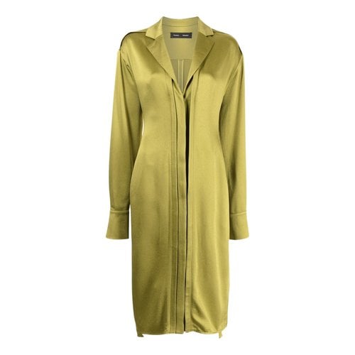 Pre-owned Proenza Schouler Mid-length Dress In Green