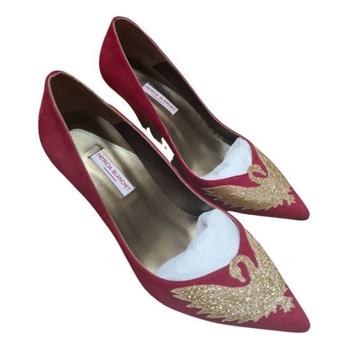 Pre-owned Patricia Blanchet Leather Heels In Red