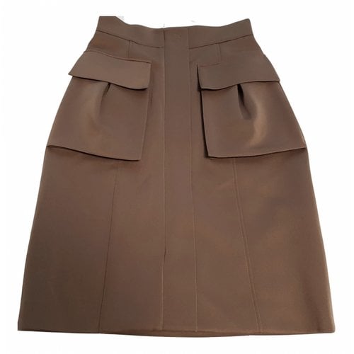 Pre-owned Bottega Veneta Skirt In Brown