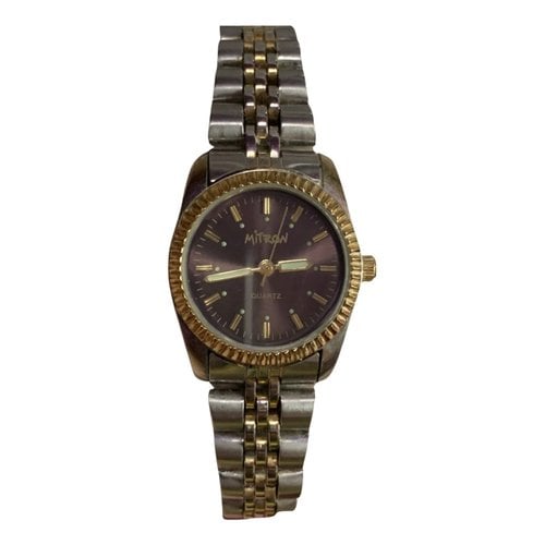 Pre-owned Tassos Mitropoulos Watch In Brown