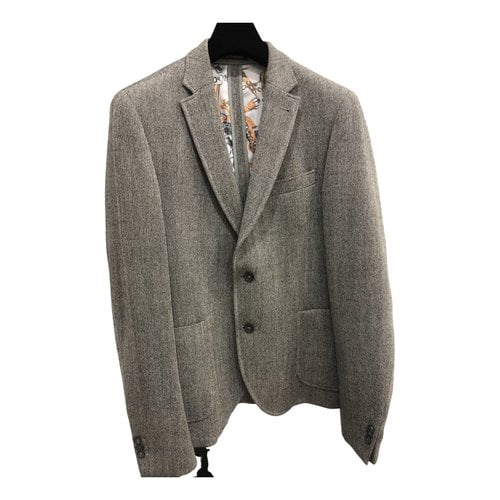 Pre-owned Alessandrini Wool Vest In Grey