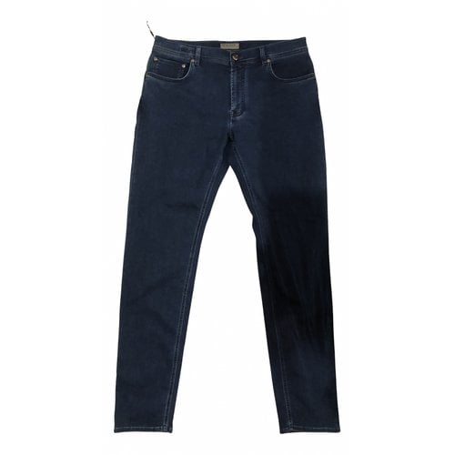 Pre-owned Corneliani Straight Jeans In Blue