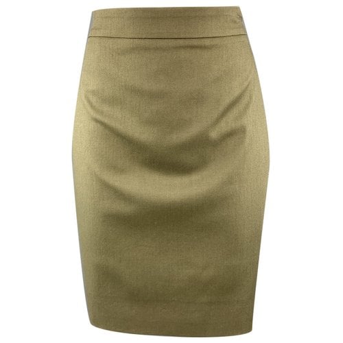 Pre-owned Givenchy Skirt In Green