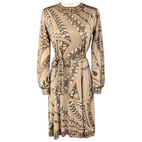 Pre-owned Emilio Pucci Dress In Brown