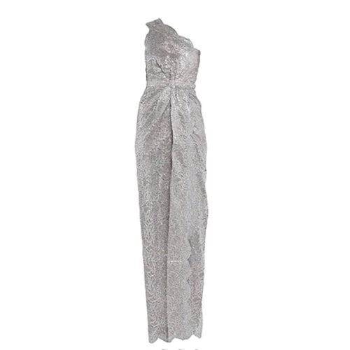 Pre-owned Dsquared2 Maxi Dress In Metallic