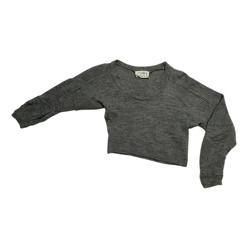 Pre-owned Balenciaga Wool Jumper In Grey