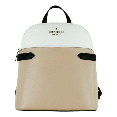 Pre-owned Kate Spade Leather Backpack In Multicolour
