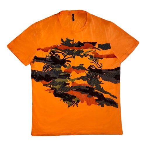 Pre-owned Versus T-shirt In Orange