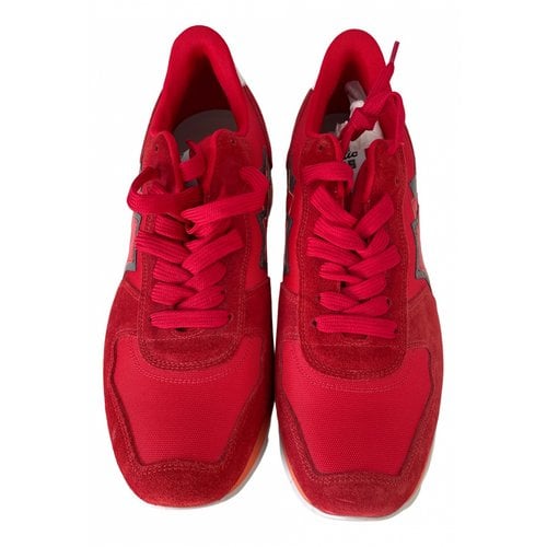 Pre-owned Atlantic Stars Cloth Low Trainers In Red