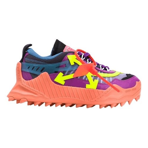 Pre-owned Off-white Odsy-1000 Low Trainers In Multicolour