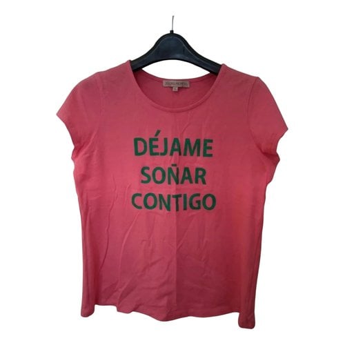 Pre-owned Dolores Promesas T-shirt In Pink