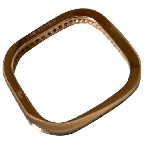 Pre-owned Ginette Ny Pink Gold Ring