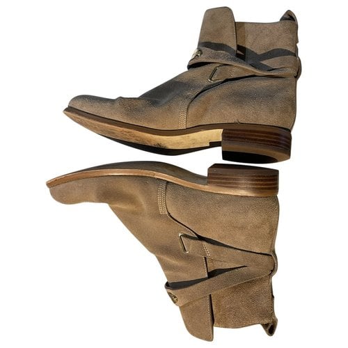 Pre-owned Michael Kors Ankle Boots In Brown