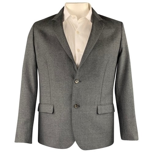 Pre-owned Steven Alan Wool Suit In Grey